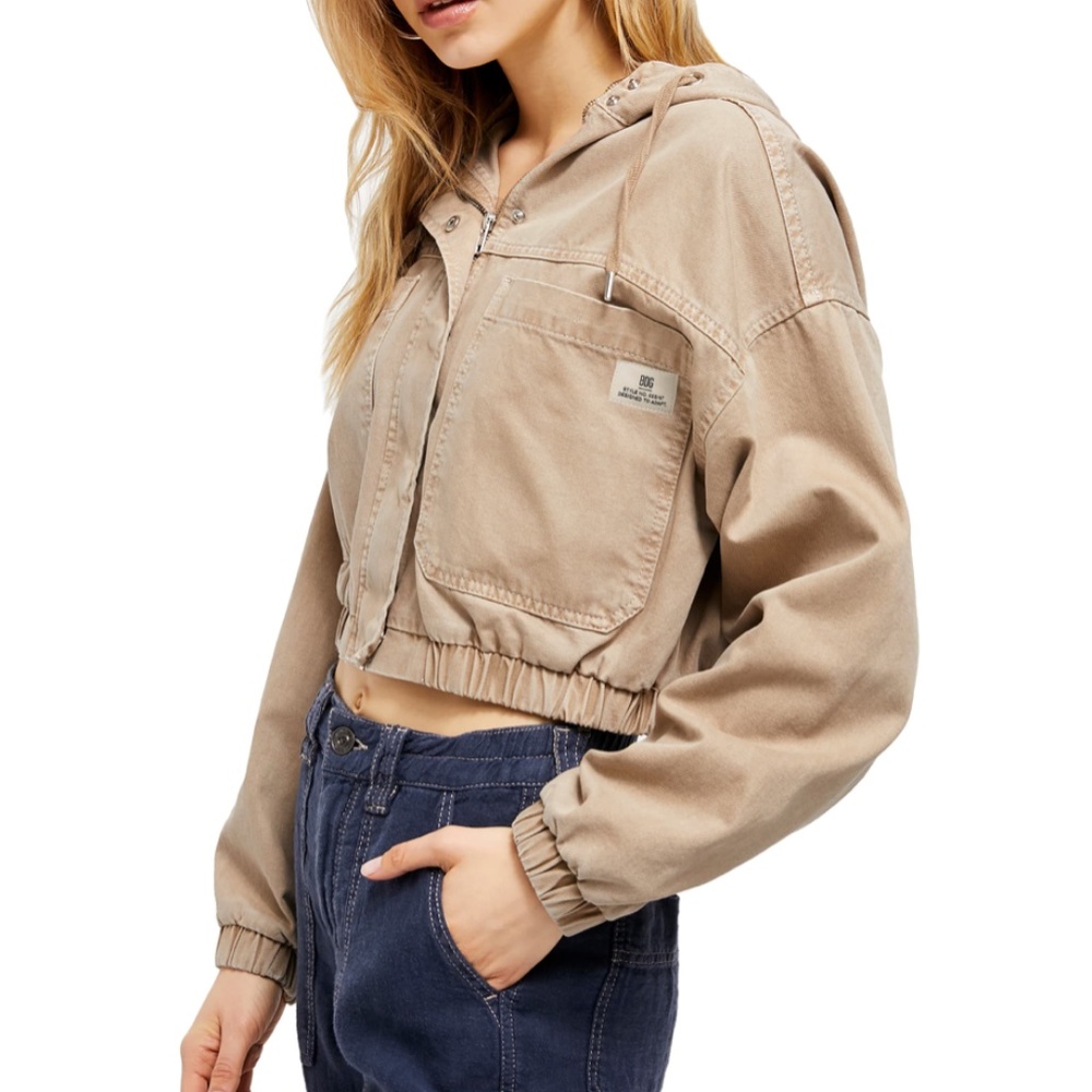 Jared Crop Utility Jacket
